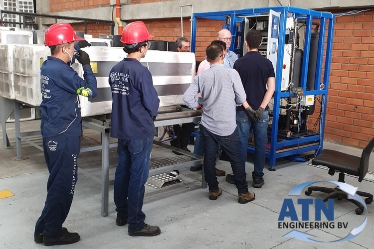 ATN Engineering installed two small degassing machines in Colombia. 
